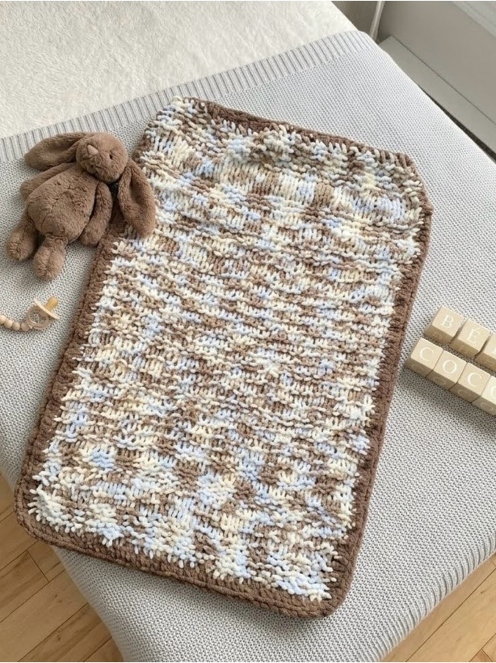 🧶 Beautiful Handmade Baby Blanket